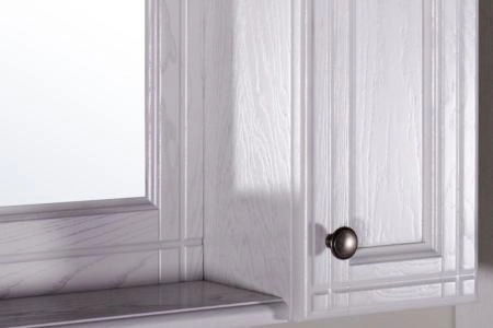 Тумба под раковину ASB-Woodline Берта 85 патина серебро