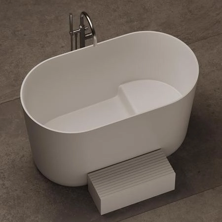 Dea Design Single Ванна 135x75xh75см, отдельностоящая, цвет: белый