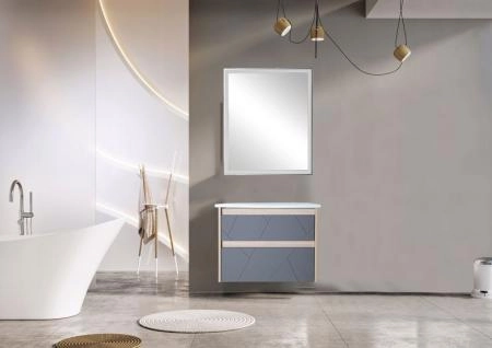 Тумба ASB-Mebel Диана 75 Серый/дуб янтарный подвесная под умывальник Элина 75