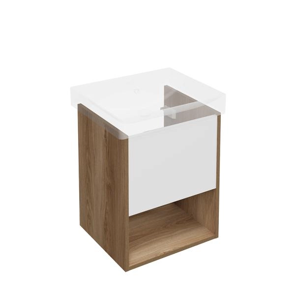 Тумба Kerama Marazzi PRO ПРО PRO.50.1\OLM  подвесная 1 ящик 50, вяз