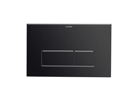 Кнопка для инсталляции Boheme нерж.сталь SHINE GUN METAL 669-SGM