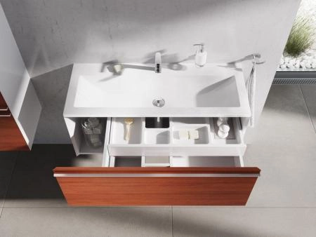 Умывальник Ravak Clear 1000 белый с отверстиями XJJ01110000