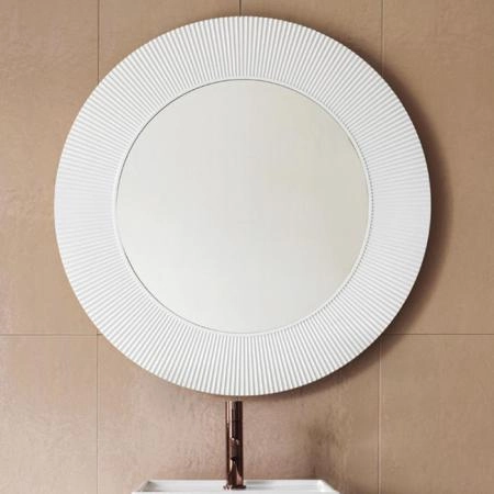 Laufen Kartell Зеркало круглое d=78см, настенное, без подсветки, цвет: белый