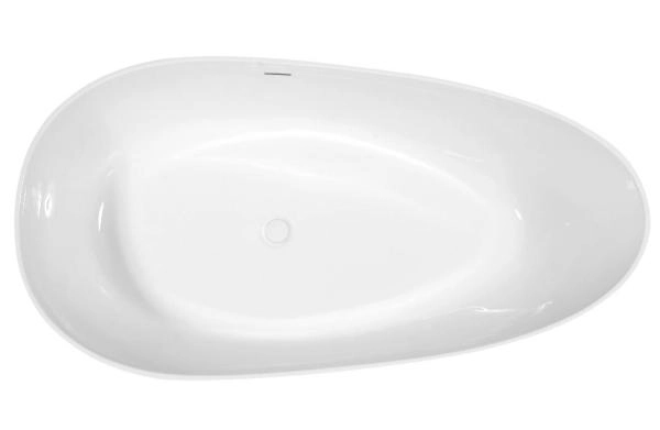 Акриловая ванна ABBER AB9211MB отдельностоящая цвет черный матовый