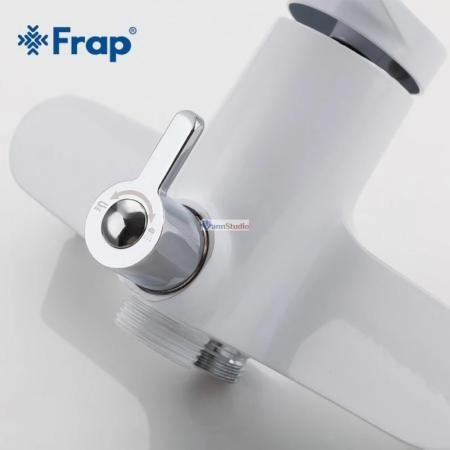 Смеситель для ванны Frap F2245 белый хром