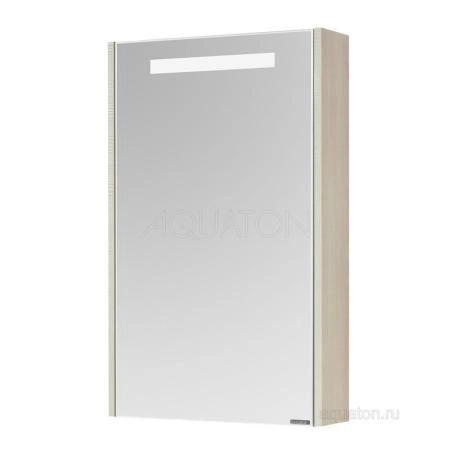 Зеркальный шкаф AQUATON Верди PRO 50 белый, ясень фабрик 1A195802VDAV0