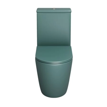 Унитаз Grossman GR-4480OLMS Color (620*365*810) ЗЕЛЕНЫЙ МАТОВЫЙ напольный Безободковый