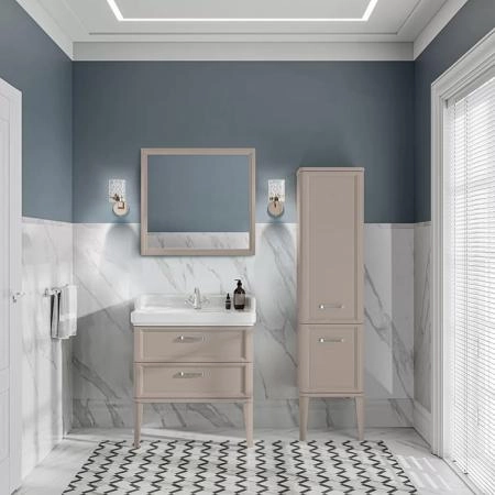 Пенал Kerama Marazzi POMPEI ПОМПЕИ PO.M.150\CAM напольный\подвесной 150, камео бежевый глянцевый