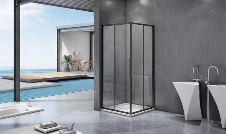 Душевой уголок IDEA CR-80-C-B 80x80 прозрачное