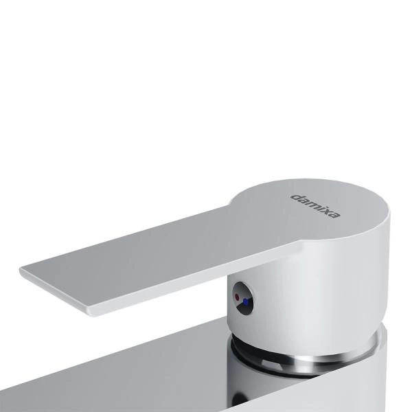 Смеситель для раковины RedBlu by Damixa Origin Elegance 840210000 хром/белый