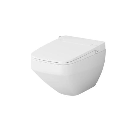 Унитаз подвесной AM.PM Inspire 2.0 CCC50A1700SC с интегрированным электронным биде TouchReel с сиденьем микролифт белый глянец
