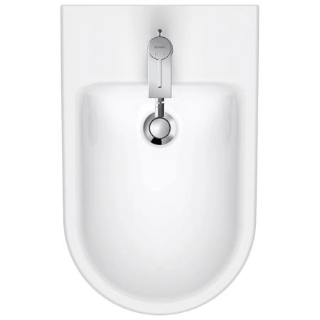 Duravit D-Neo Биде напольное 37x58х40 см, с переливом, с 1 отв., цвет: белый