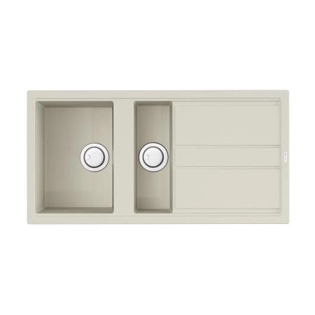Кухонная мойка Omoikiri Kitagawa 100-2-WH Artceramic/белый 4993803