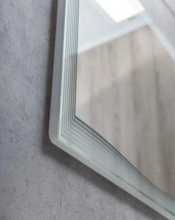 Зеркало Belbagno SPC-LNS-700-700-LED-TCH с свет/сенсор выкл. 70 см