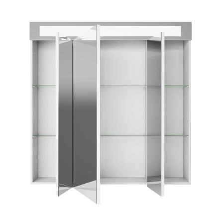 Зеркальный шкаф DREJA UNI 99.9003 80 см, белый