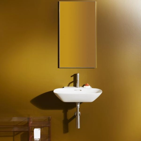 Laufen INO Раковина 560х450х120мм с 1 отв. под смеситель, подвесн, цвет: белый (посление 5шт продаем с базой 4.2535.2.030.171.1)