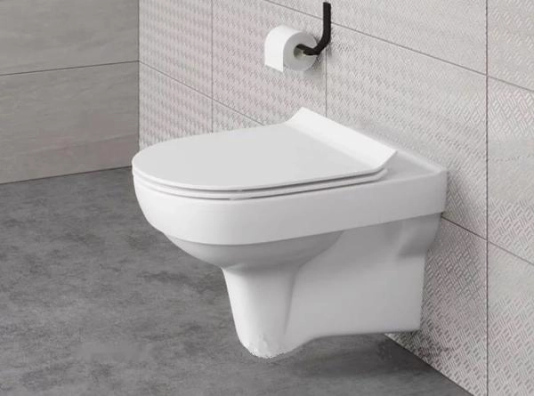 Унитаз Cersanit S-MZ-CITY-COn-S-DL-w CITY NEW CLEAN ON белый подвесной безободковый , сидение дюропласт тонкое микролифт