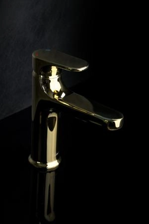 Смеситель для умывальника Boheme SPECTRE Gold 451-G