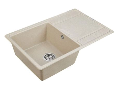 Мойка для кухни Paulmark FLUGEN, PM217850-BE, бежевый, 780х500 мм
