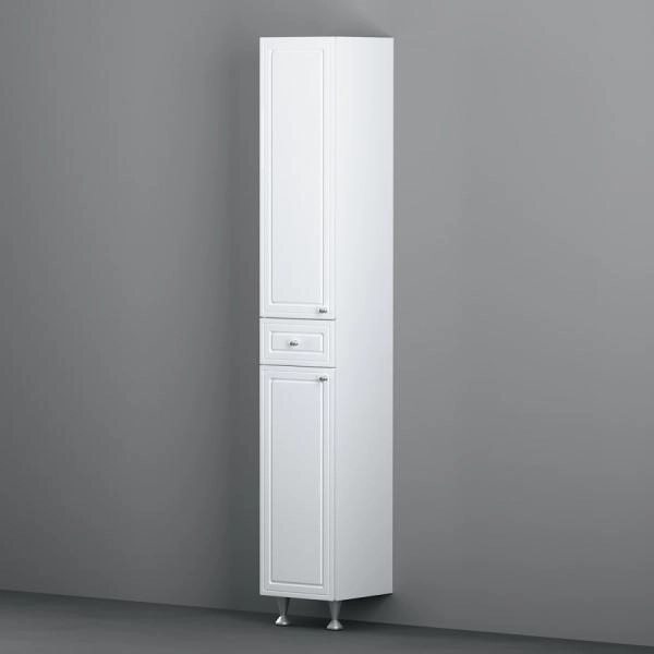 Шкаф-колонна напольный RedBlu by Damixa Palace One M41CSR0303WG белый глянцевый