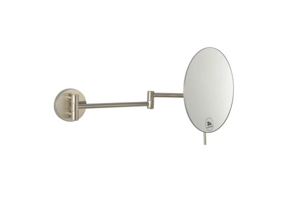 Зеркало Boheme настенное Nikel Brush круглое 508-NB