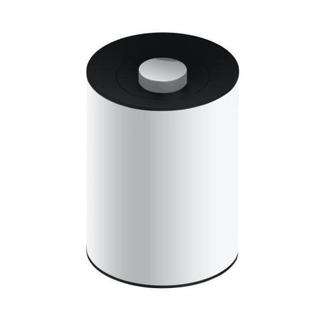 Ведро для мусора Keuco Plan 04989510037, белый лак/черно-серый 5л