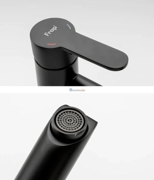 Смеситель для раковины Frap F10801-62 черный