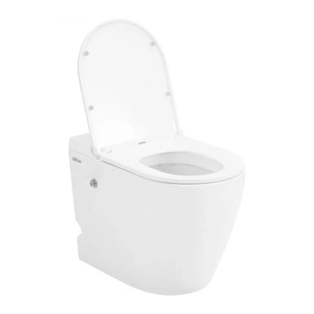 Унитаз ABBER Bequem AC1115P приставной белый с импульсным смывом