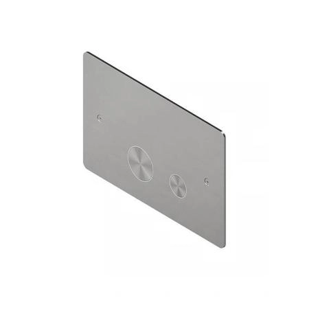 QuadroDesign Клавиша смыва для инсталляции Geberit, цвет: Brushed Stainless Steel