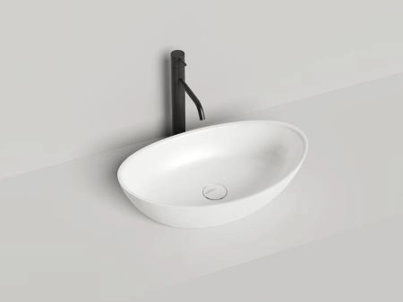 Раковина Salini NOEMI S-Sense глянцевая 56x34 1101103G накладная