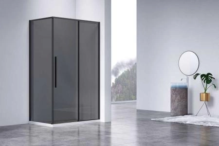 Душевой уголок Vincea Slim-N VSR-4SN8011CGB, 1100*800, хром, стекло тонированное
