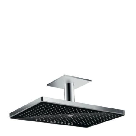 Hansgrohe 24006600 Rainmaker Select Верхний душ 460х300 мм, 3 реж., потол. кроншт.100 мм черный / хром