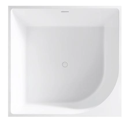 Акриловая ванна ABBER AB9337 отдельностоящая цвет белый