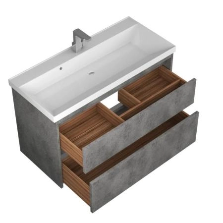 Тумба Veneciana MUSKAT 100 темный камень под ум-к Classic