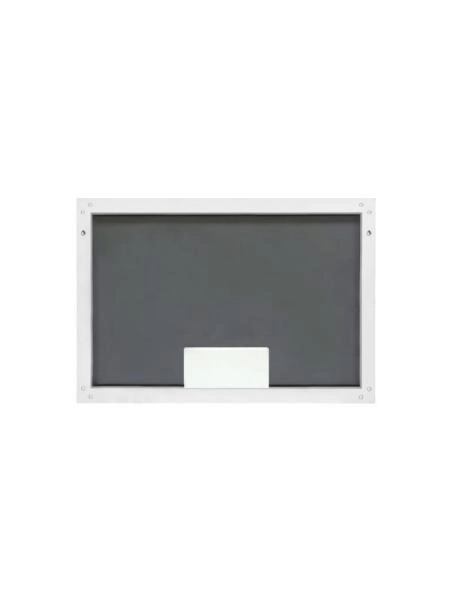 Зеркало Континент Frame white standart 1000x700 ЗЛП2 с подсветкой