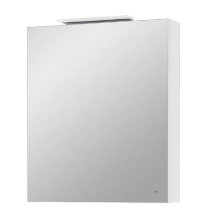 Roca Oleta Зеркальный шкаф 60х70см, SX, c LED-светильником, цвет: белый матовый