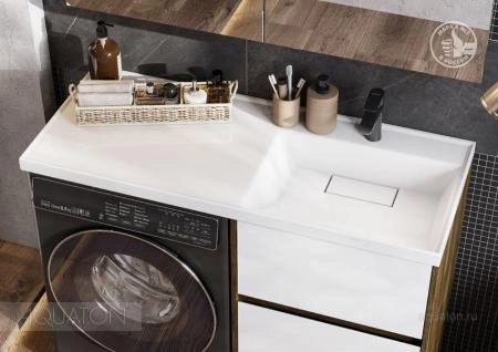 Тумба под раковину AQUATON Лондри 60 Дуб Рустикальный без фасада 1A266901LHDR0