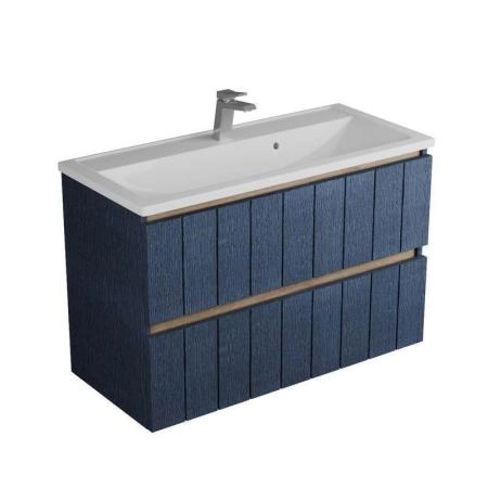 Тумба под раковину VENECIANA Tellaro 100 под ум-к Mario 100 Индиго
