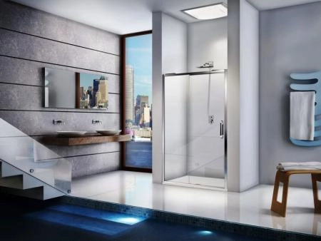 Душевая дверь GOOD DOOR ANTARES WTW-110-C-CH 110 прозрачное