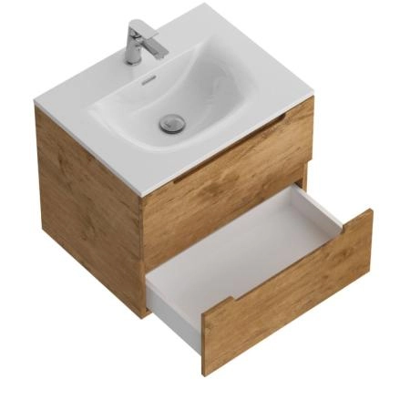 Тумба под раковину Belbagno ETNA Rovere Moro подвесная ETNA39-600/390-2C-SO-RW-P