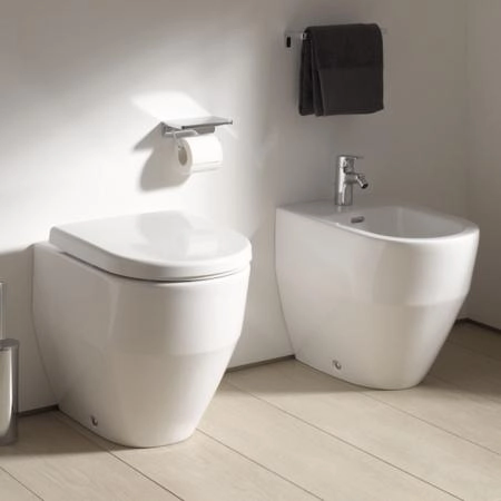 Laufen Pro Унитаз напольный приставной 36х53х43 см, слив универсальный, цвет: белый