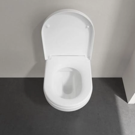 Villeroy&Boch Architectura Комплект Унитаз-подвесной 37х53х33см., сиденье с функцией QuickRelease, Softclose, цвет: альпийский белый