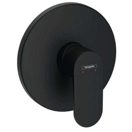 Смеситель Hansgrohe 72667670 Rebris S для 1 потребителя (внешняя монтажная часть) черный матовый