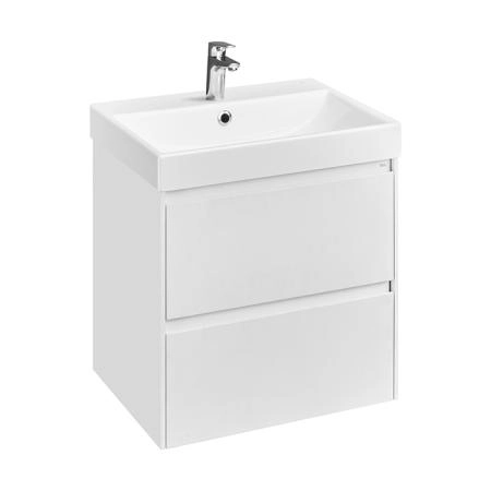 Roca Ona Тумба подвесная 60x45x56см, с 2 ящиками, цвет: белый матовый