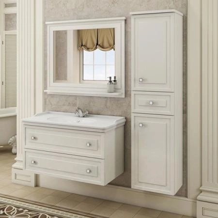 Зеркало Comforty Феррара-100 белый