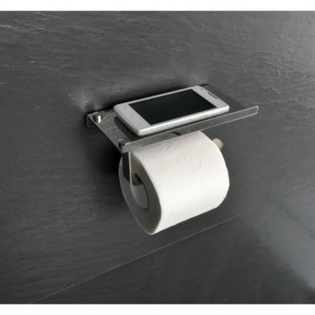 Бумагодержатель Fixsen HOTEL FX-31011 с полкой для телефона