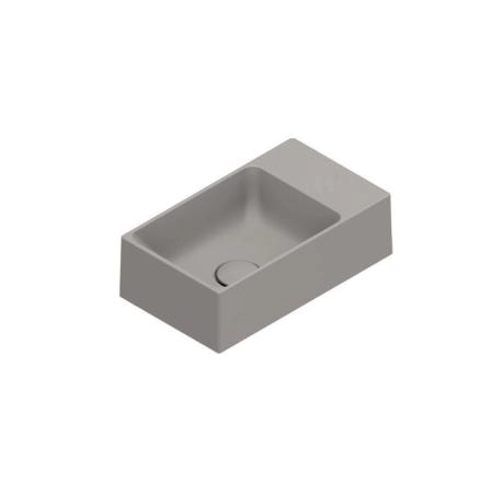 Catalano Premium Раковина 40x23см, без отв., цвет: Tortora Satinato