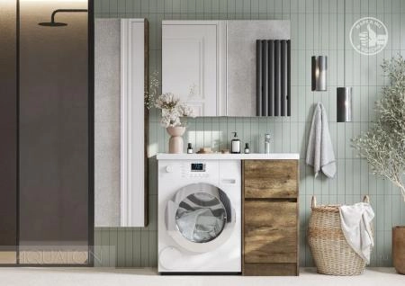 Тумба под раковину AQUATON Лондри 40 Дуб Рустикальный без фасада 1A267001LHDR0