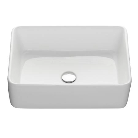 Roca Mila Раковина накладная 50x35x19см, без отв., цвет: белый