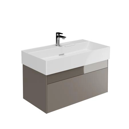 Тумба Kerama Marazzi LOGICA ЛОДЖИКА LOG.90.2\SAN подвесная 2 ящика 90 см, песчаный